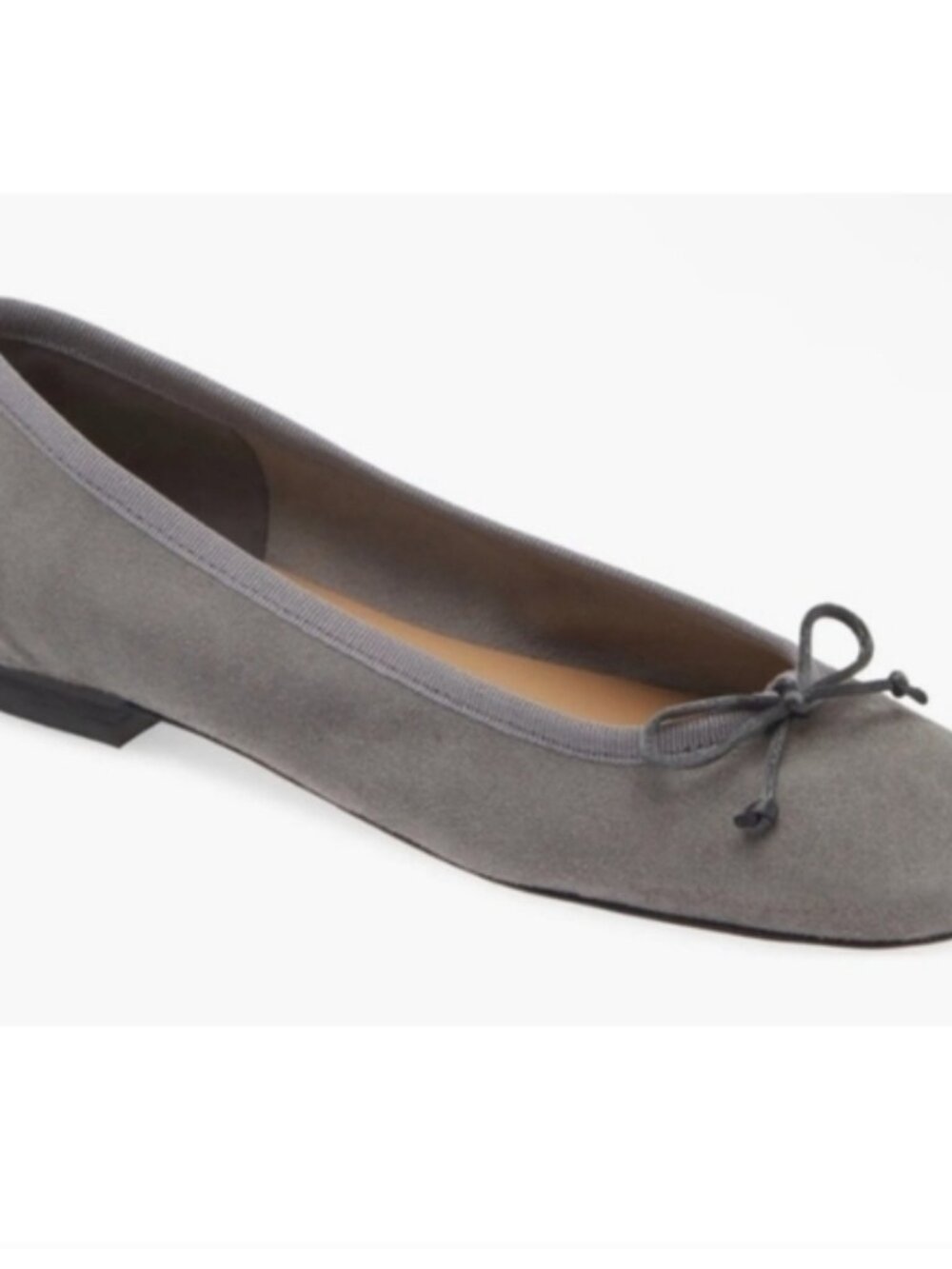 Ann Mashburn Suede Ballet Flats